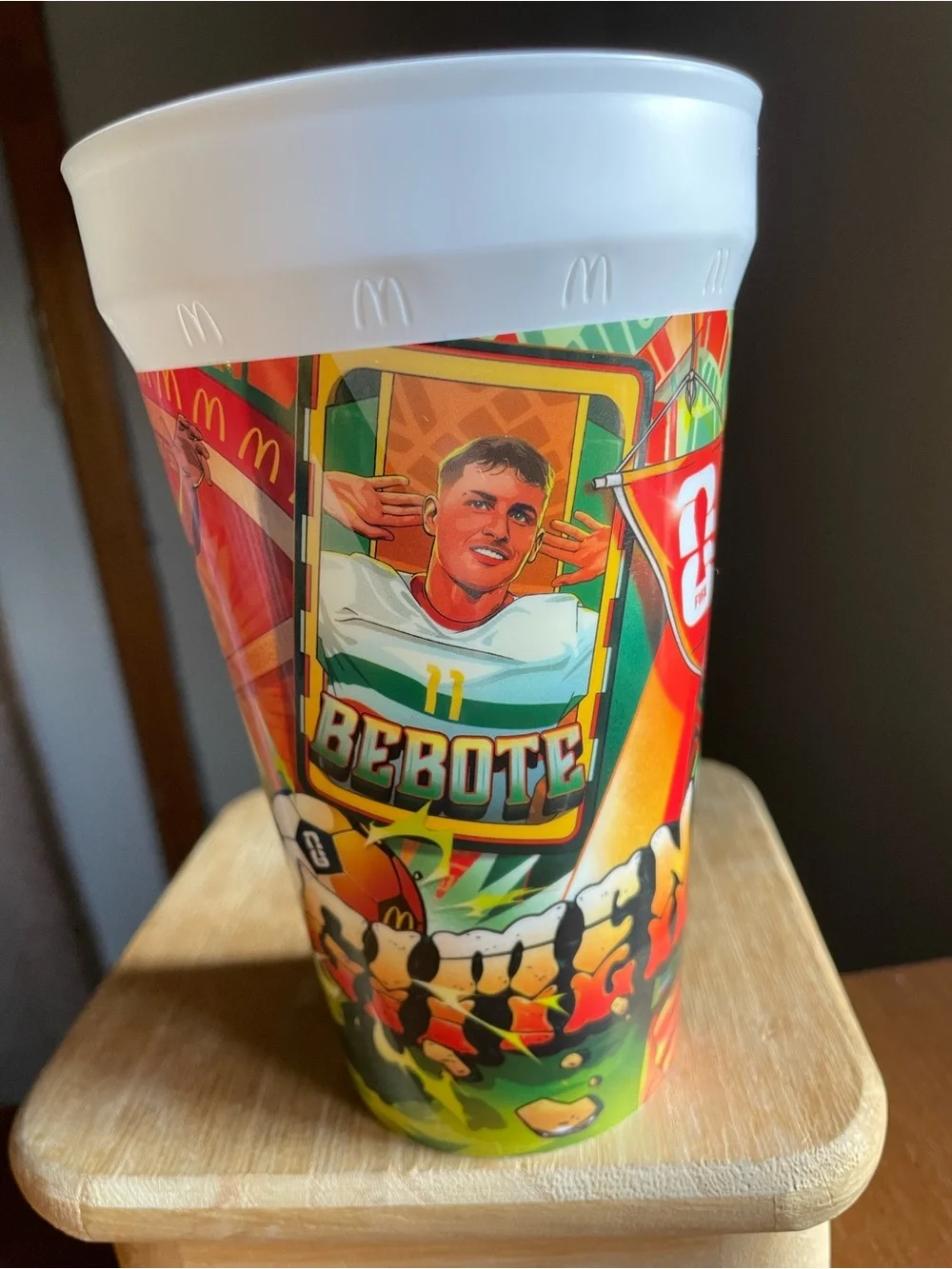 McDonalds FIFA World Cup 2026 Santiago Gimenez Bebote Mexico Collector Cup